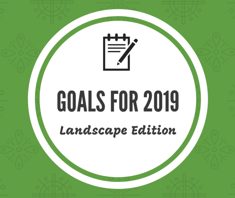 New Year Goals – Landscape Edition