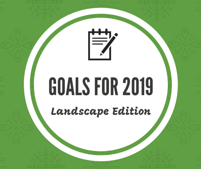 New Year Goals – Landscape Edition